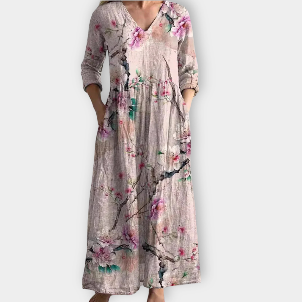 Radegunda | Boho Maxi Dress