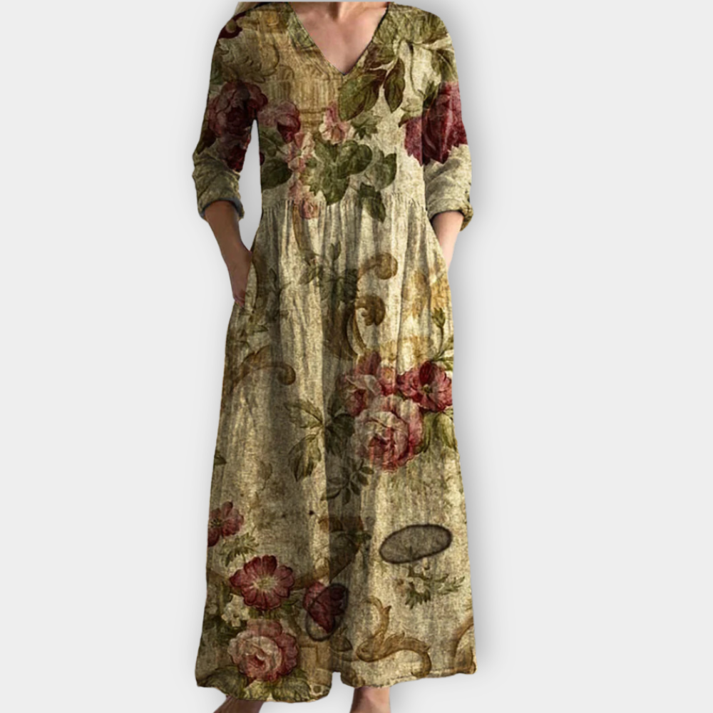 Quassia | Boho Maxi Dress