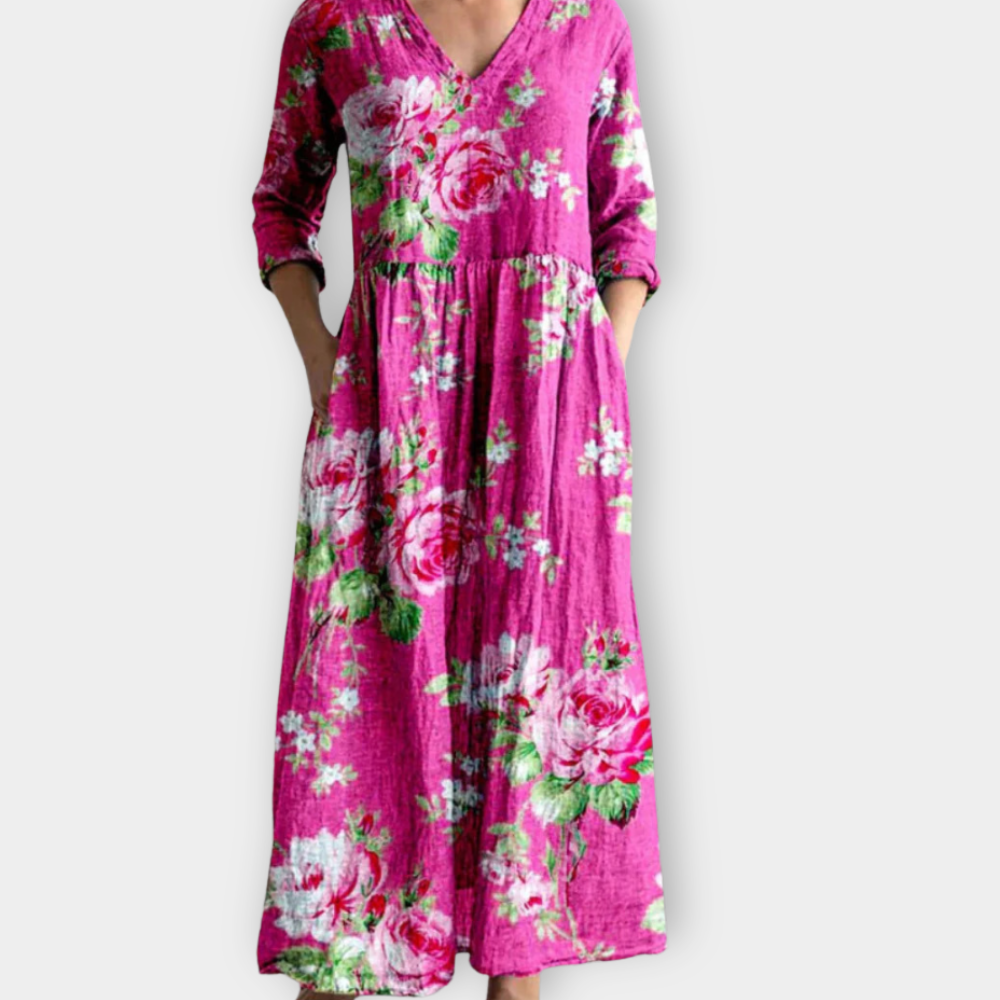 Almara | Boho Maxi Dress