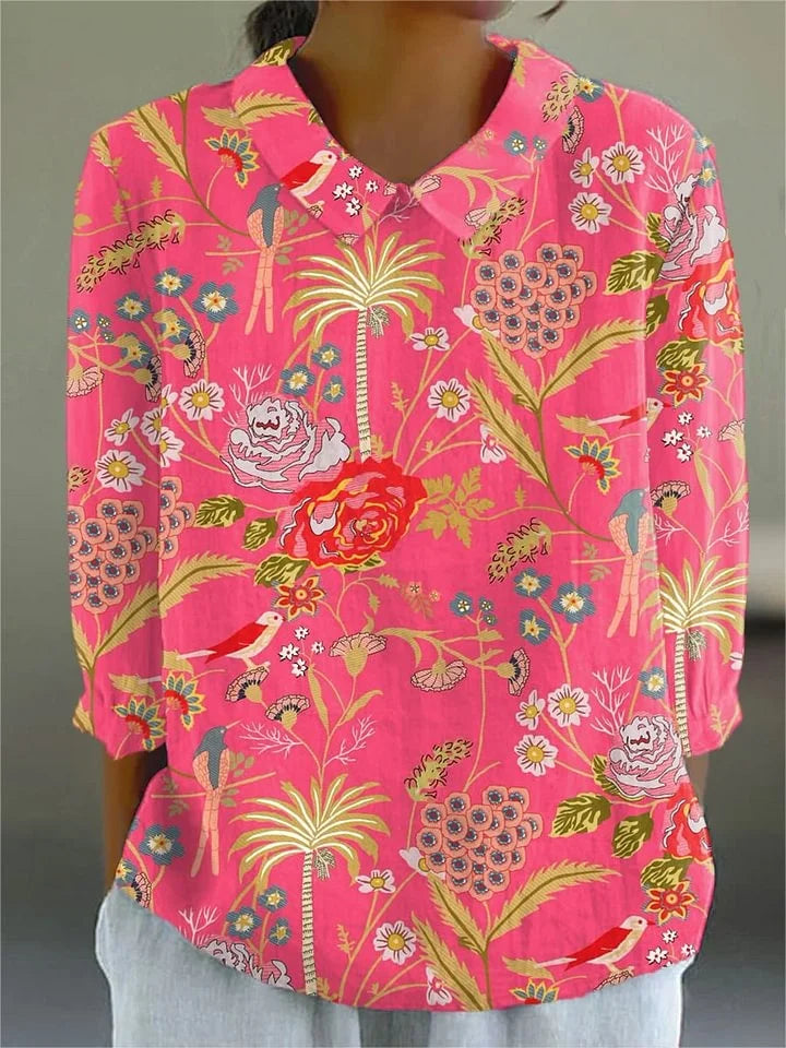 Vintage Colorful Blouse
