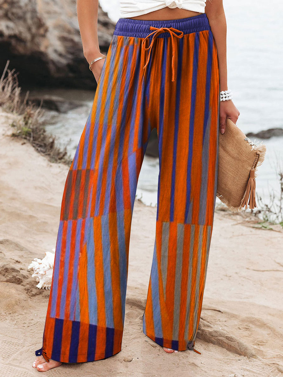 Olivia | Sunset Clash Pants