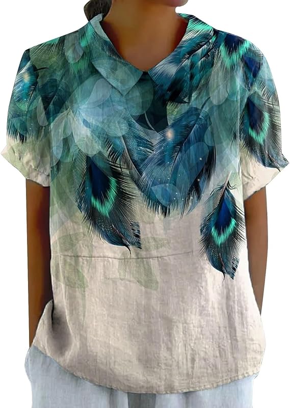 Vintage Colorful Blouse