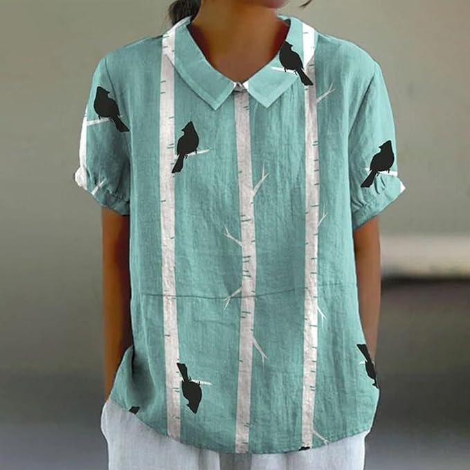 Vintage Colorful Blouse