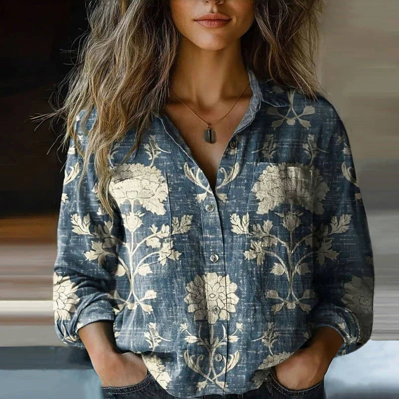 Qadira - Bohemian Vintage Blouse