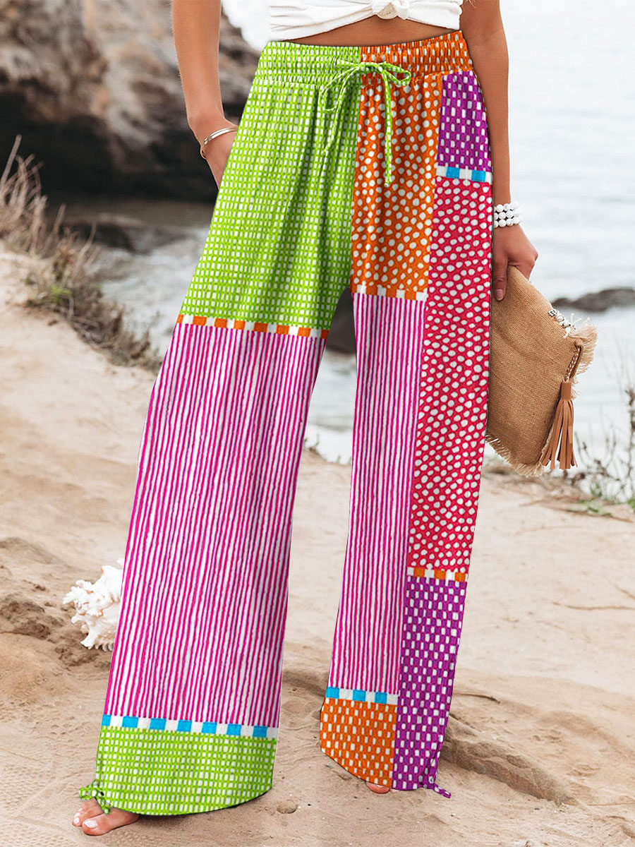 Olivia | Mosaic Pop Pants