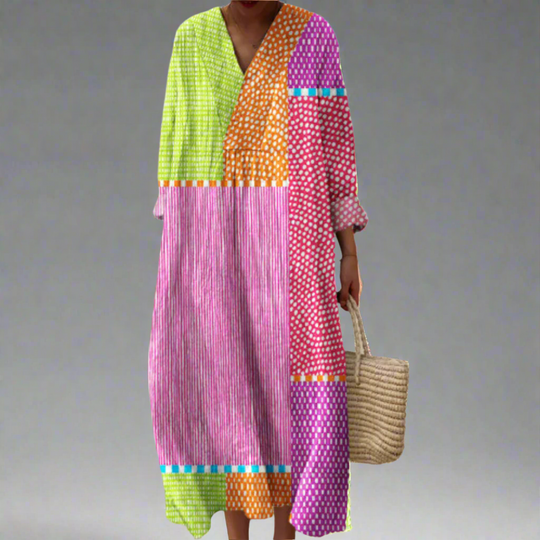 Scarlett | Dot Patch Chic Dress