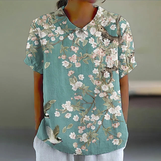 Vintage Colorful Blouse
