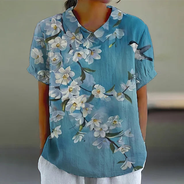 Vintage Colorful Blouse