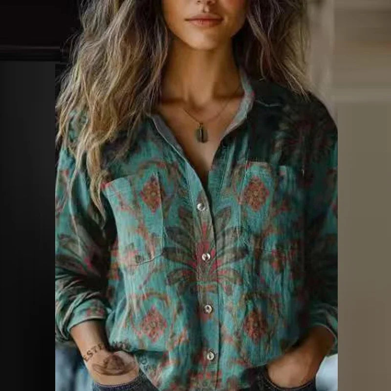 Carynthia - Bohemian Vintage Blouse