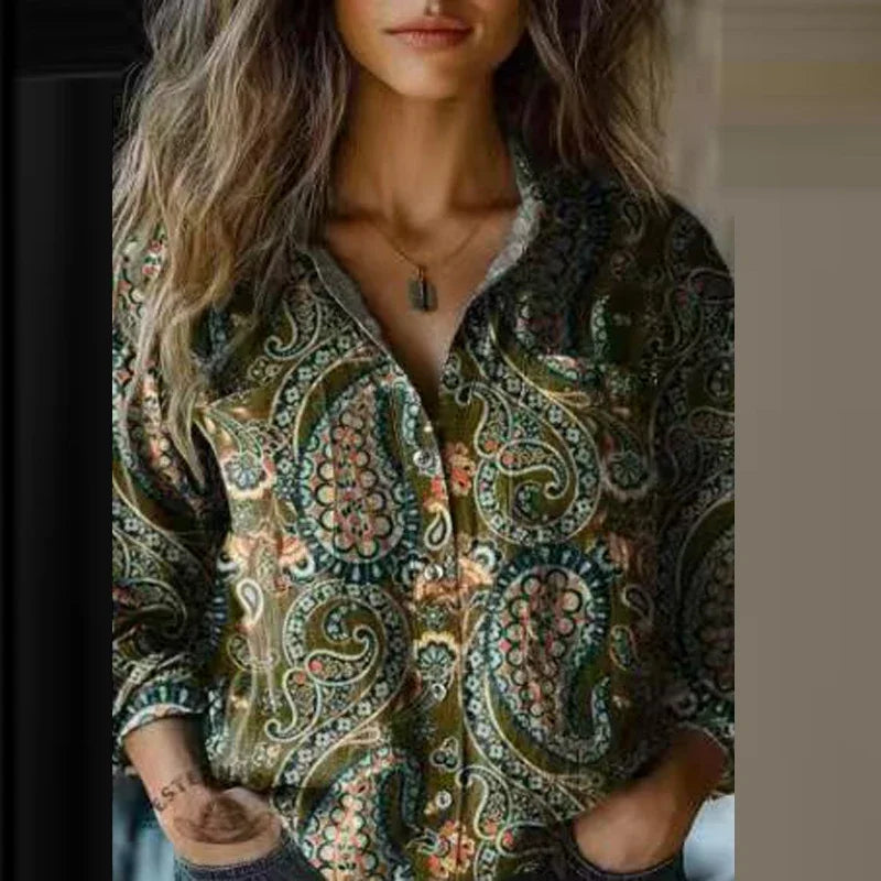 Aeralie - Bohemian Vintage Blouse