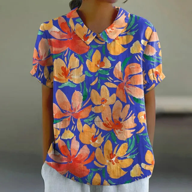 Vintage Colorful Blouse