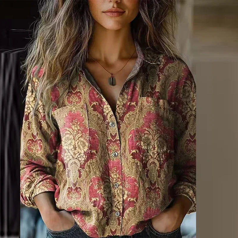 Veradis - Bohemian Vintage Blouse