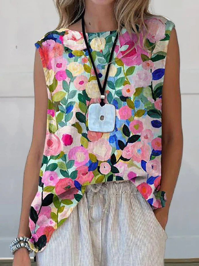 Olivia | Petal Symphony Blouse