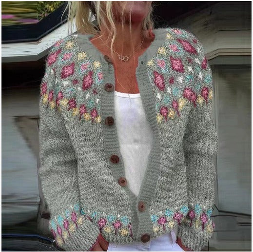 Sophia | Retro Cardigan
