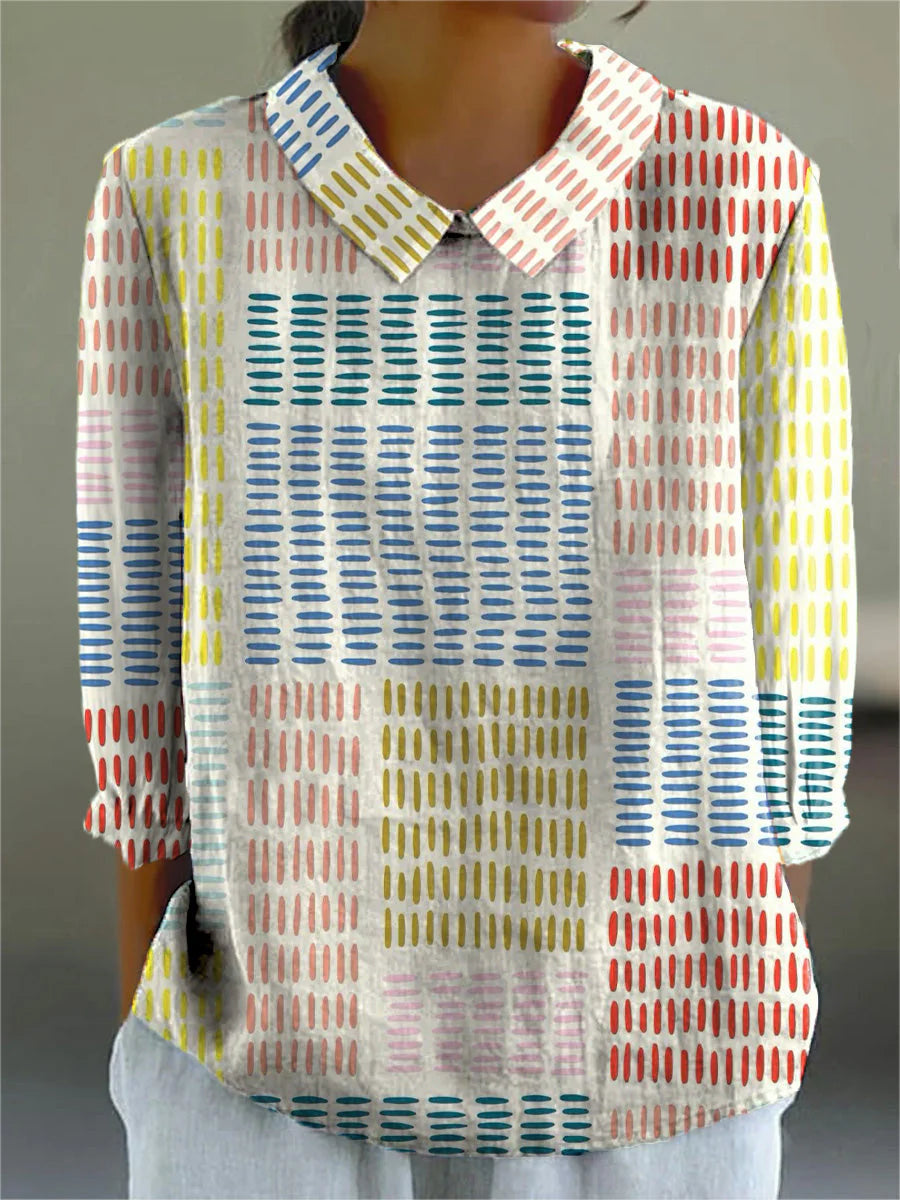 Vintage Colorful Blouse