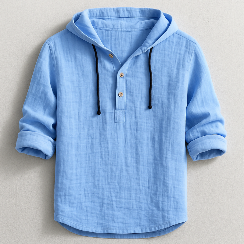 Elliot | Classic Hooded Shirt