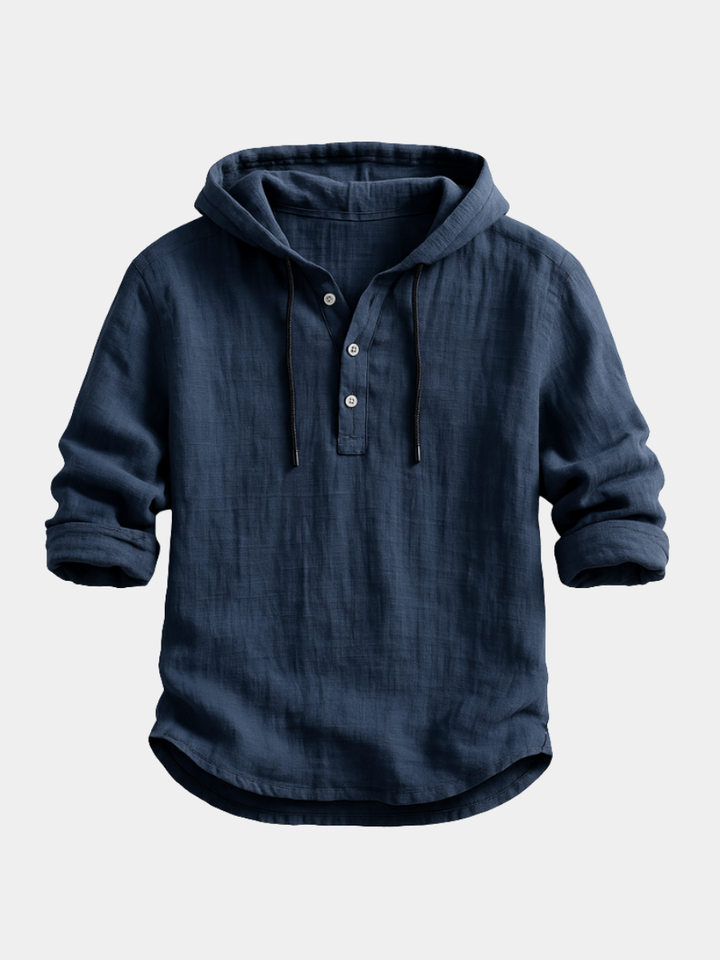 Elliot | Classic Hooded Shirt