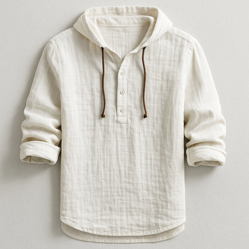 Elliot | Classic Hooded Shirt