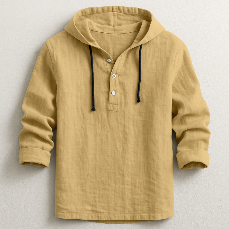Elliot | Classic Hooded Shirt