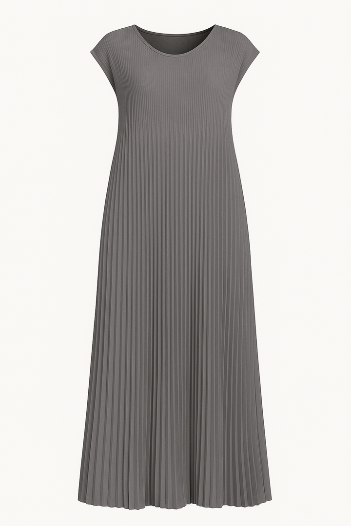 The Noa | Pleated Tummy Covering Dress