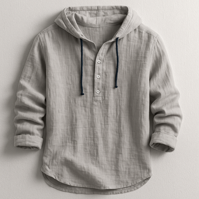 Elliot | Classic Hooded Shirt