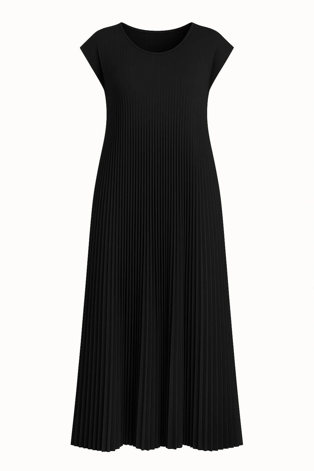 The Noa | Pleated Tummy Covering Dress