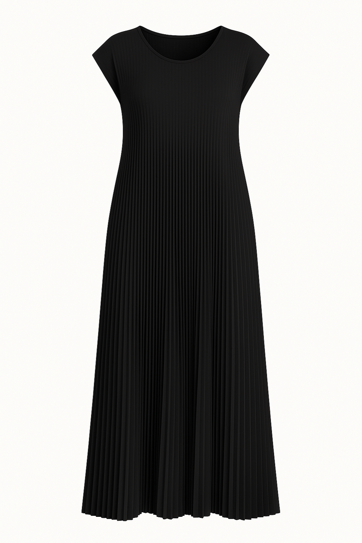 The Noa | Pleated Tummy Covering Dress