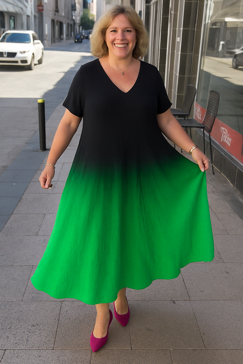 The Soraya | Stylish Tummy Covering Dress