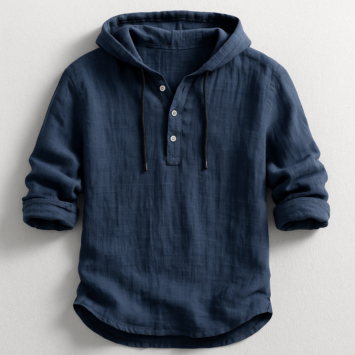 Elliot | Classic Hooded Shirt