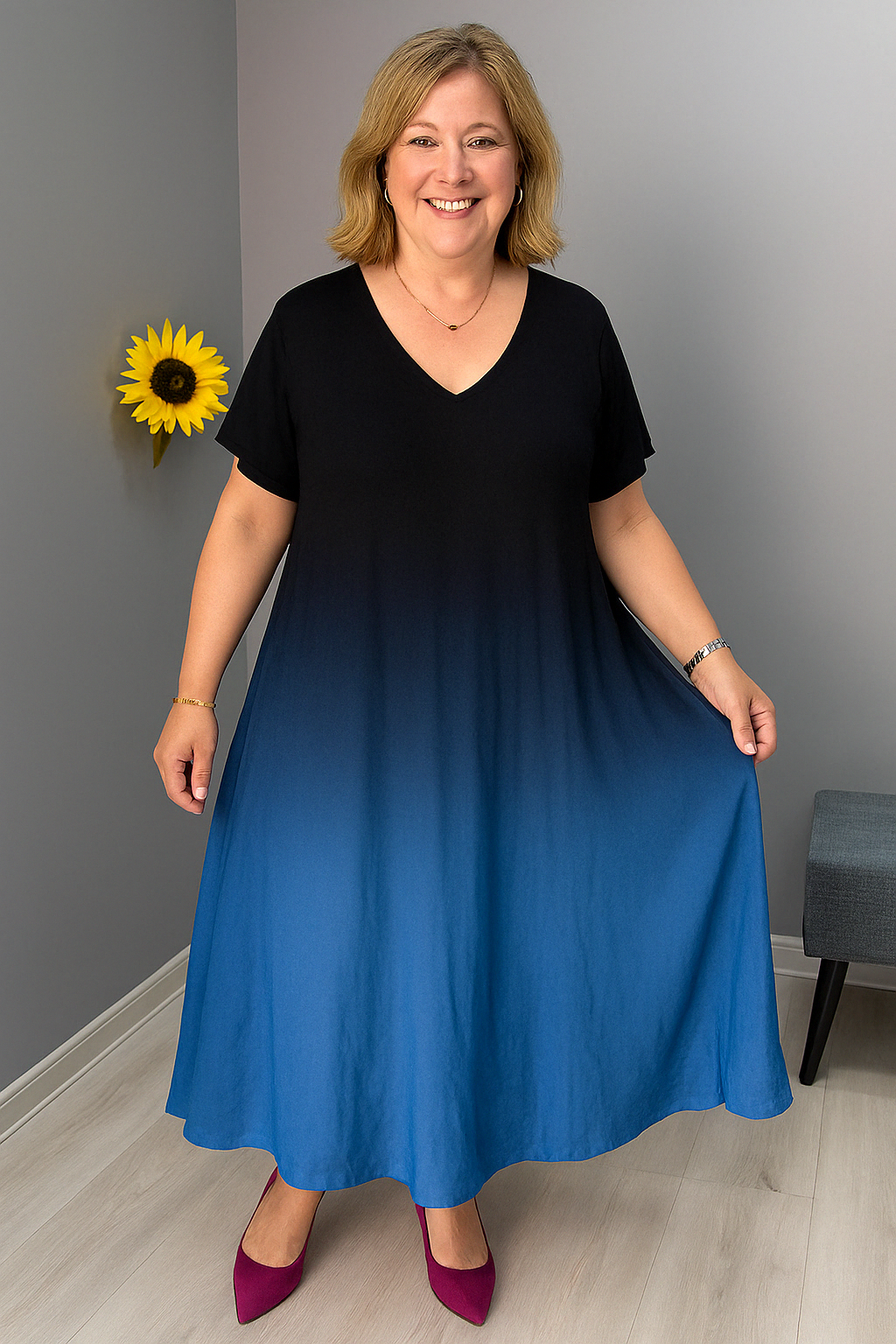 The Soraya | Stylish Tummy Covering Dress