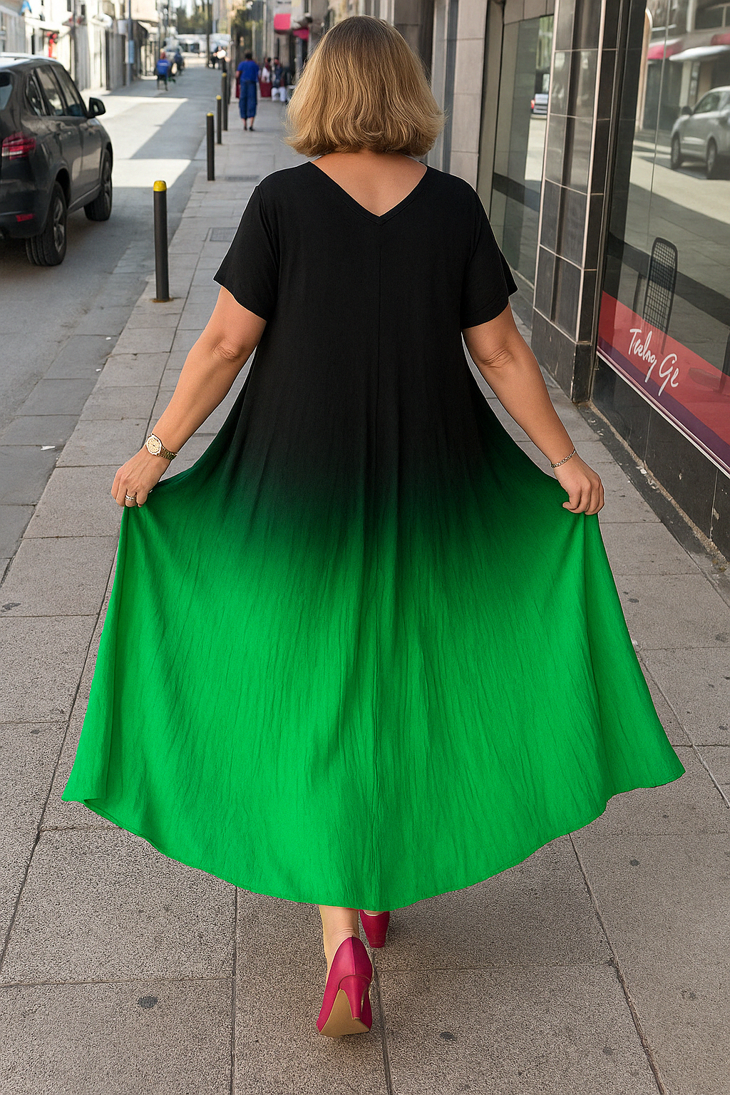 The Soraya | Stylish Tummy Covering Dress
