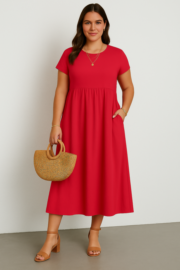 The Ines | Casual Tummy Covering Dress
