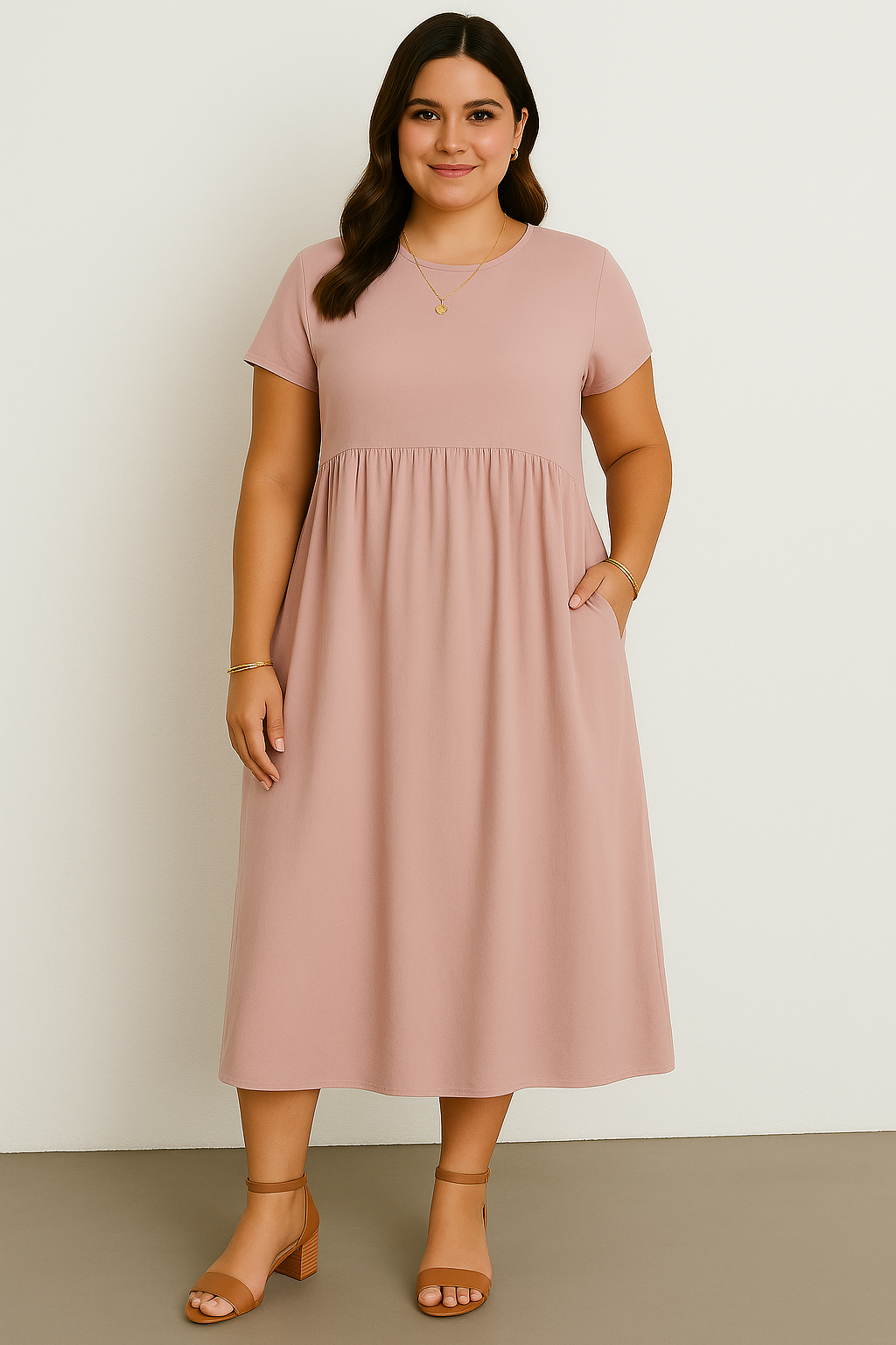 The Ines | Casual Tummy Covering Dress