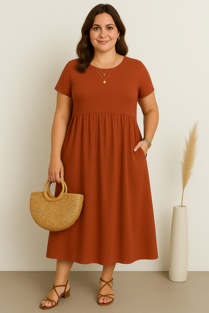 The Ines | Casual Tummy Covering Dress