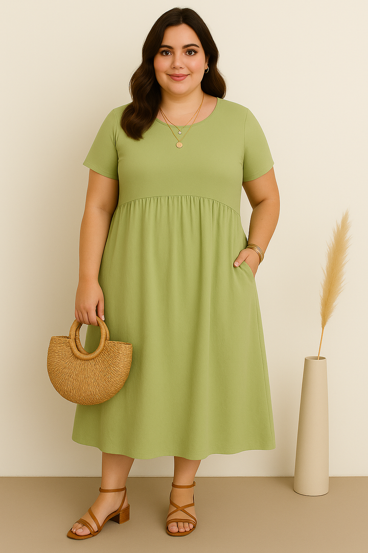 The Ines | Casual Tummy Covering Dress