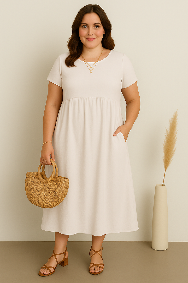 The Ines | Casual Tummy Covering Dress