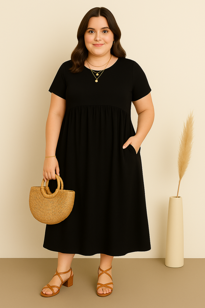 The Ines | Casual Tummy Covering Dress