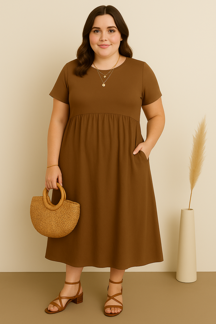 The Ines | Casual Tummy Covering Dress