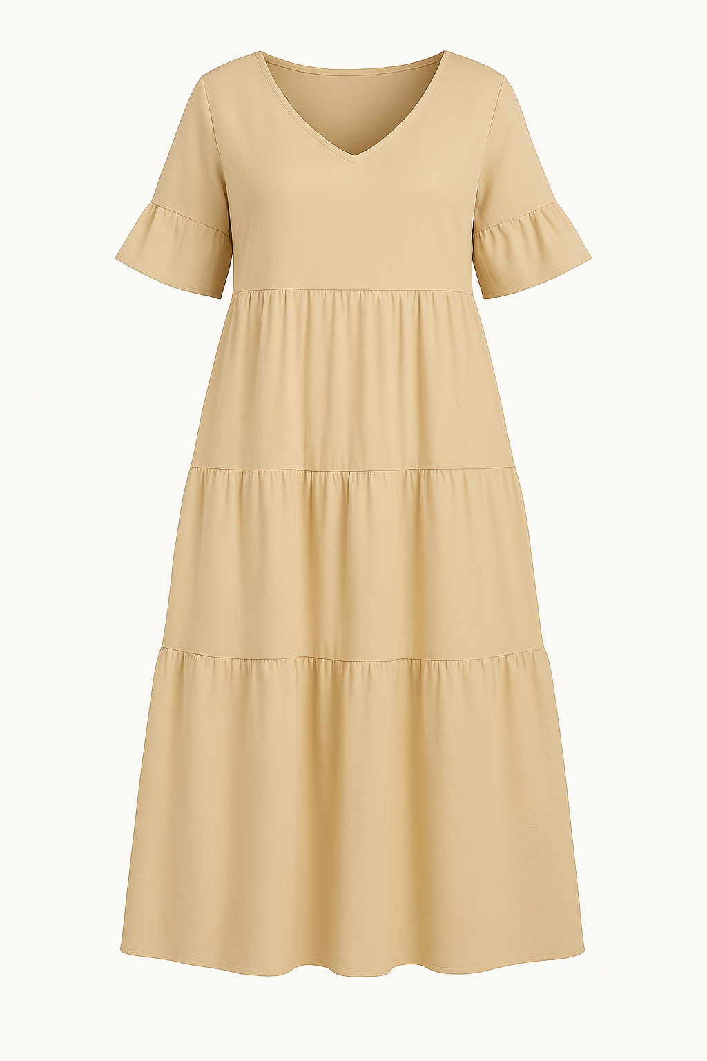 The Florence V-Neck Drape Dress