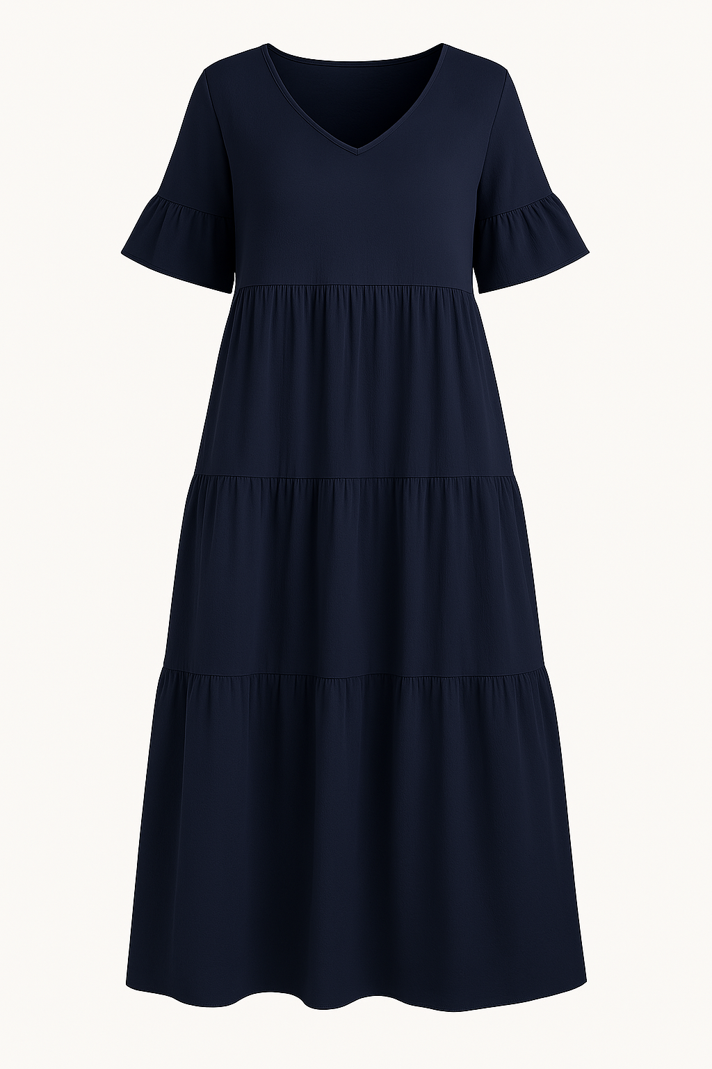 The Florence V-Neck Drape Dress