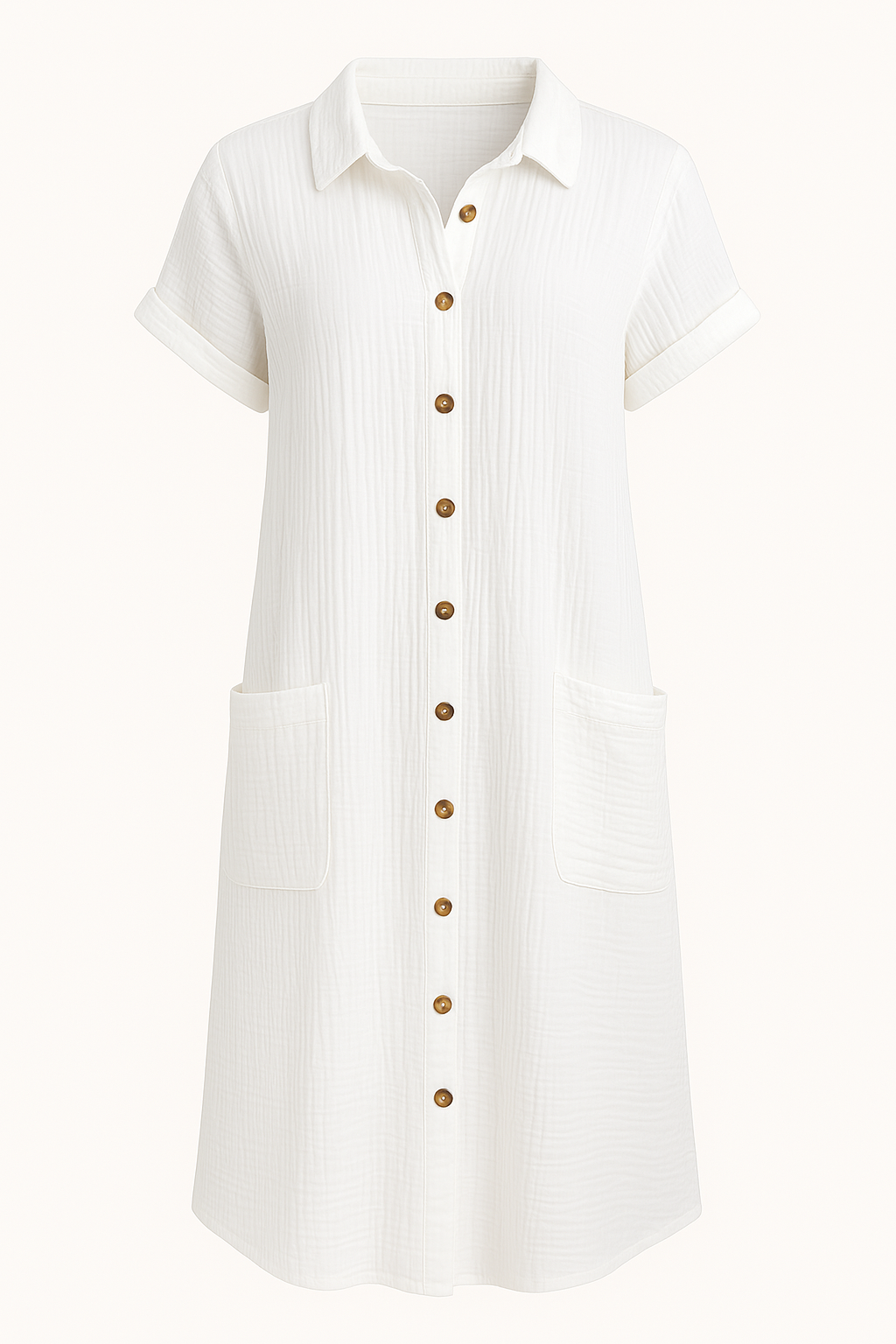 The Sofia Button Dress