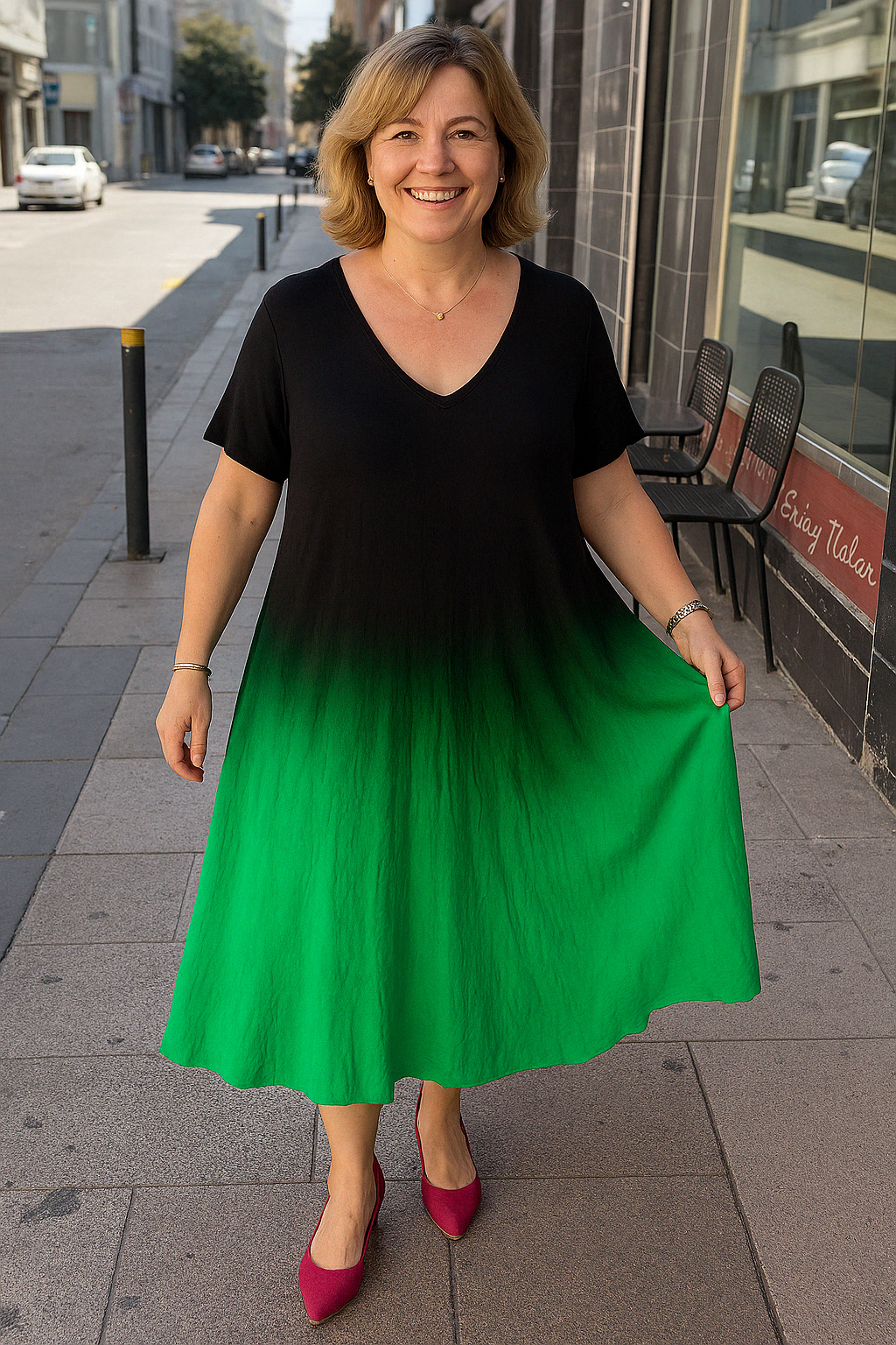 The Soraya | Stylish Tummy Covering Dress