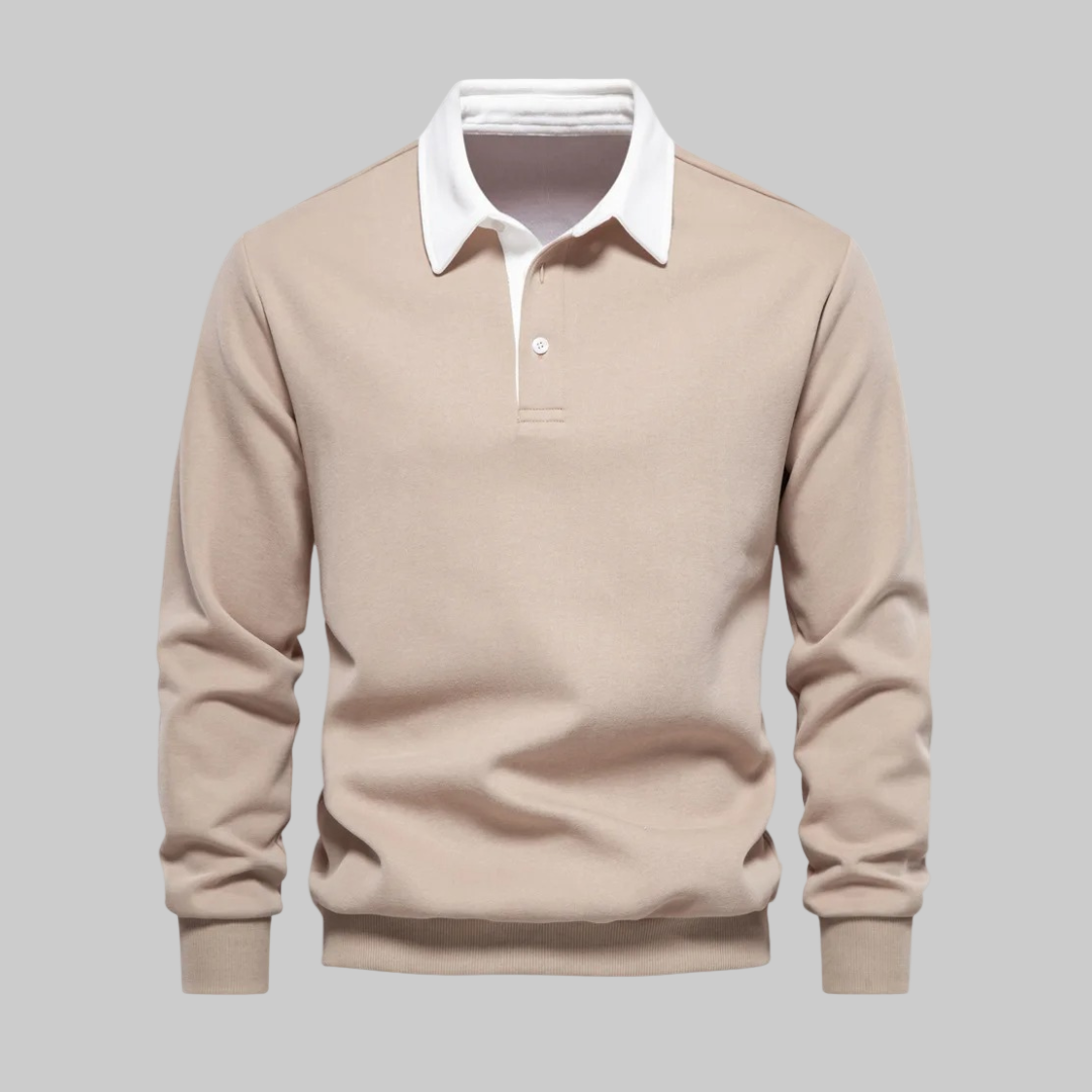 Lawrence | Contrast Collar Polo