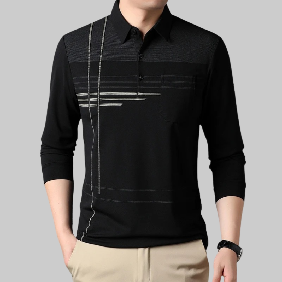 Grant | Refined Pattern Polo
