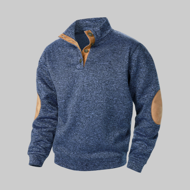Bennett | Refined Patch Sweater