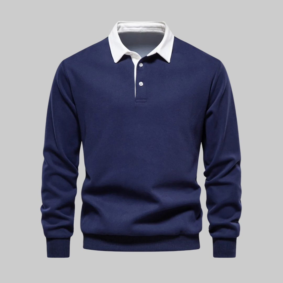 Lawrence | Contrast Collar Polo