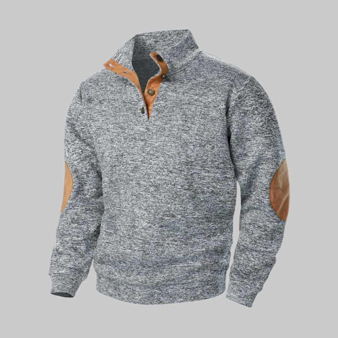 Bennett | Refined Patch Sweater