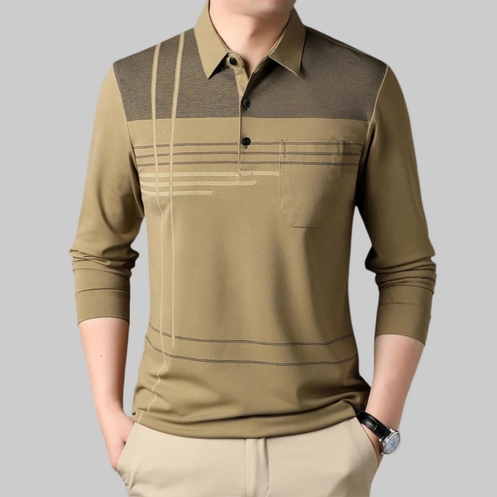Grant | Refined Pattern Polo