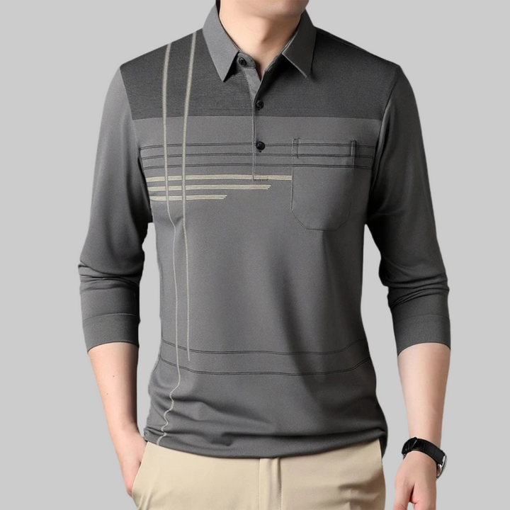 Grant | Refined Pattern Polo