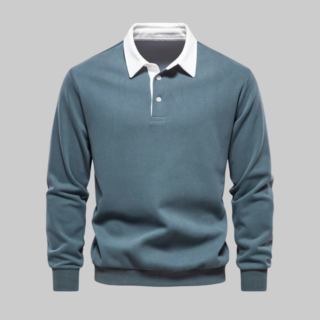 Lawrence | Contrast Collar Polo